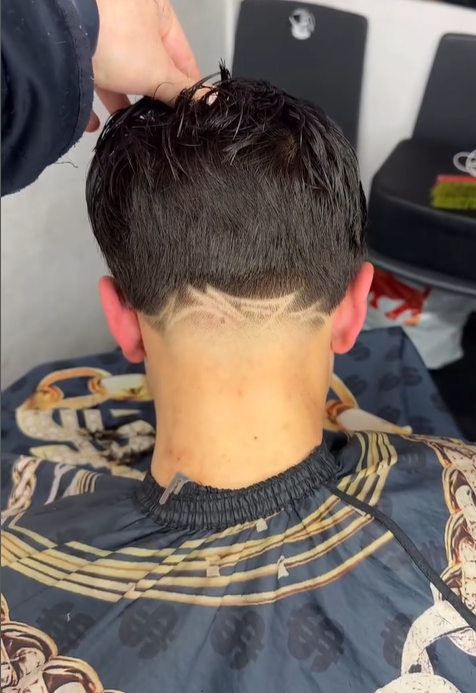 Fade kapsel voorbeeld 3