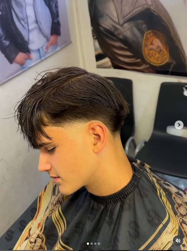 Fade kapsel voorbeeld 4